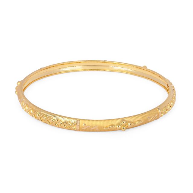 Tanishq 22KT Gold Bangle for Women 