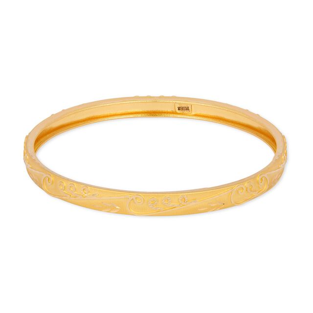Tanishq 22KT Gold Bangle for Women 