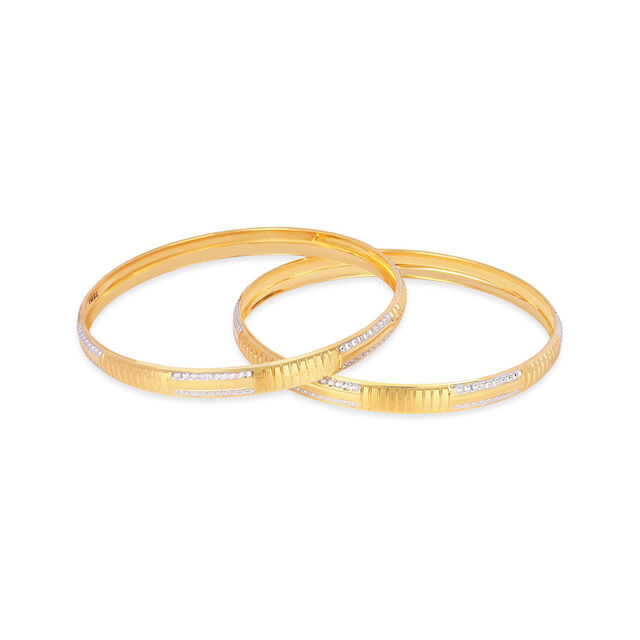 Tanishq 22KT Gold Bangle for Women 4