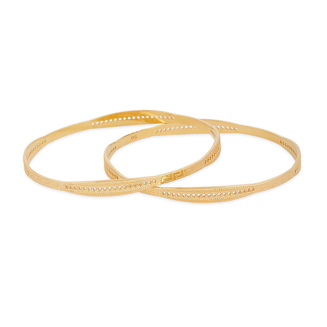 Tanishq 22KT Gold Bangle for Women 5