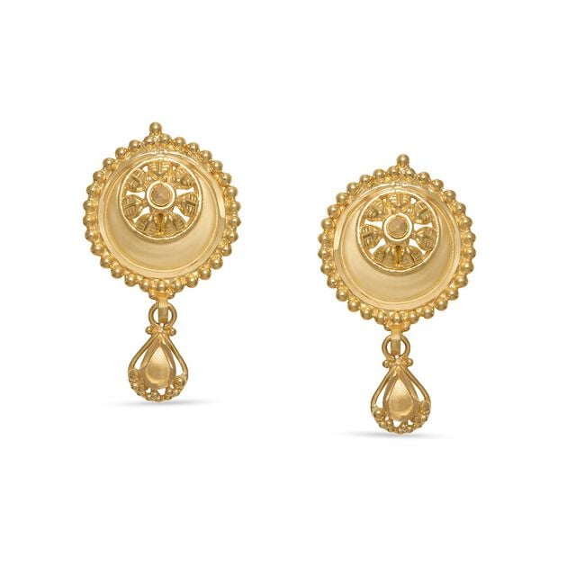 Tanishq 22KT Gold Necklace Set 3