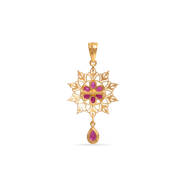 Tanishq 22KT Gold Pendant 3