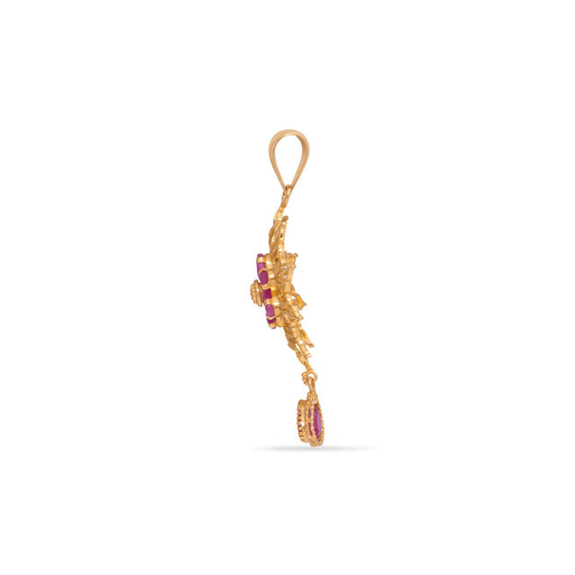 Tanishq 22KT Gold Pendant 4