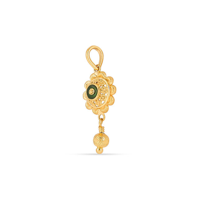 Tanishq 22KT Gold Pendant for Women 4