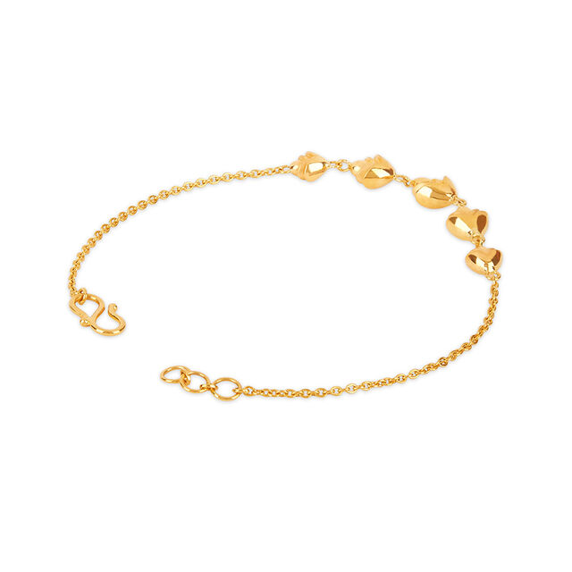 Petal Trail Gold Bracelet 2