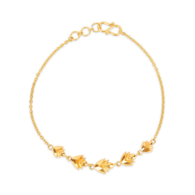 Petal Trail Gold Bracelet 3