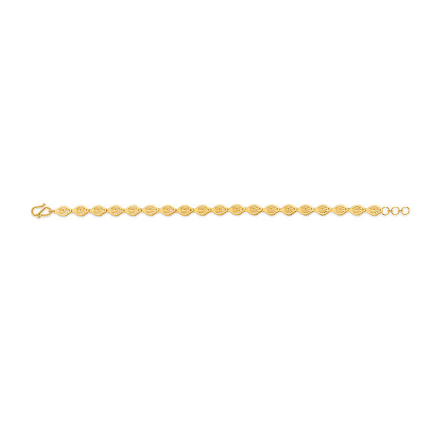 Sculpted Bloom Gold Bracelet 4