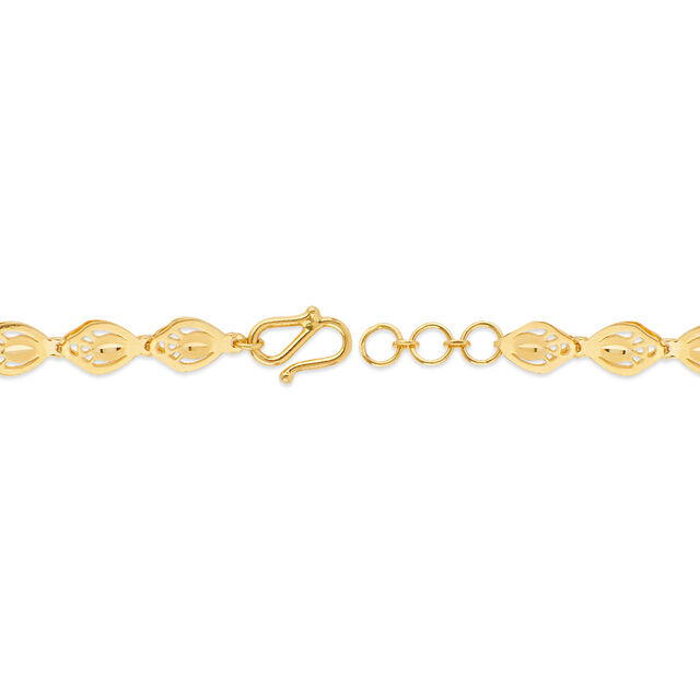 Sculpted Bloom Gold Bracelet 5
