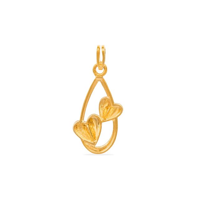 Tanishq 22KT Gold Pendant for Women 3