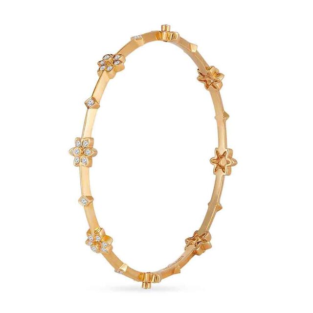 Tanishq 22KT Diamond Bangle for Women 2