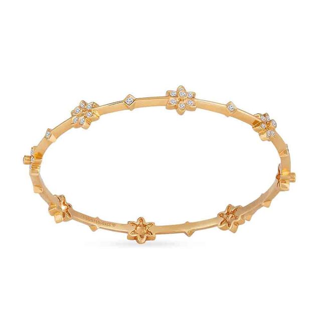 Tanishq 22KT Diamond Bangle for Women 4