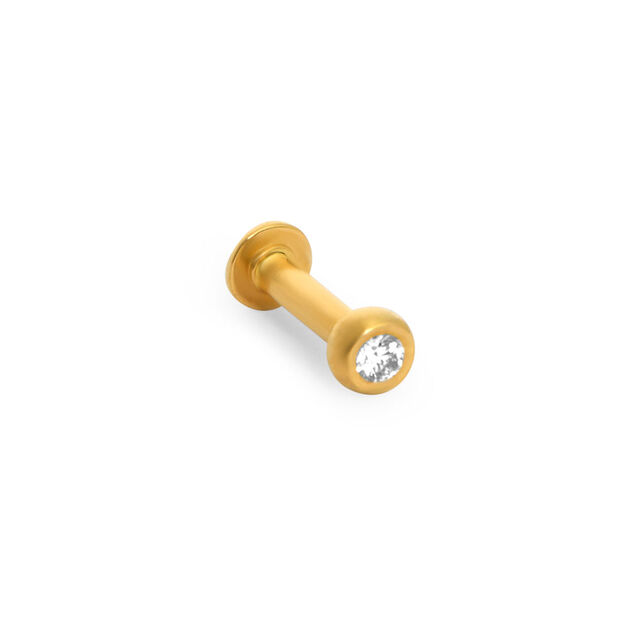 Tanishq 22KT Diamond Nose Pin 