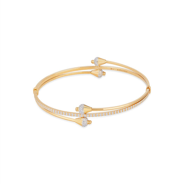 Tanishq 22KT Gold Bangle for Women 