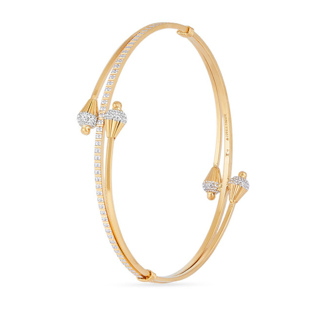 Tanishq 22KT Gold Bangle for Women 2
