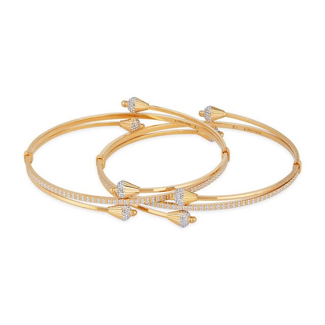 Tanishq 22KT Gold Bangle for Women 5