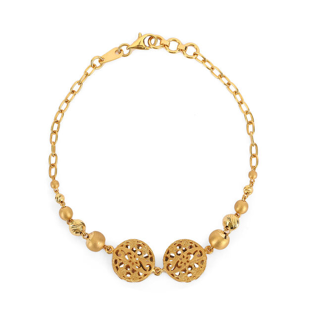 Tanishq 22 Karat Gold Bracelet for Women 4