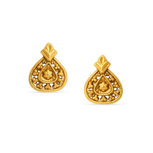 Tanishq 22KT Gold Necklace Set 3