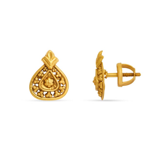 Tanishq 22KT Gold Necklace Set 4
