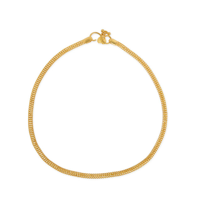 Tanishq 22KT Gold Anklet 3