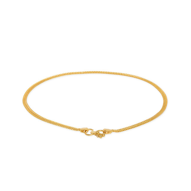 Tanishq 22KT Gold Anklet 
