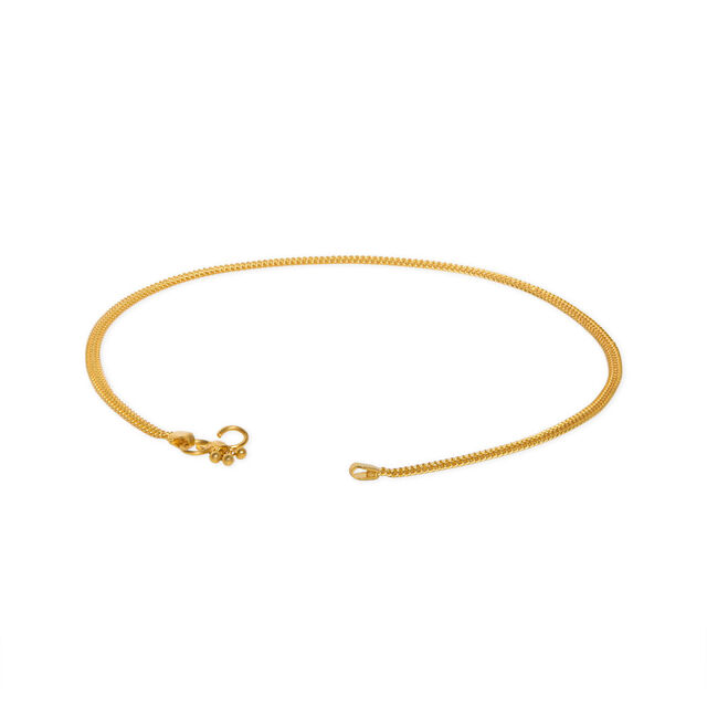 Tanishq 22KT Gold Anklet 2