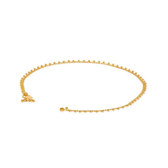 Tanishq 22KT Gold Anklet 