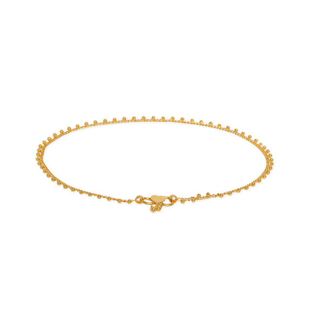 Tanishq 22KT Gold Anklet 2