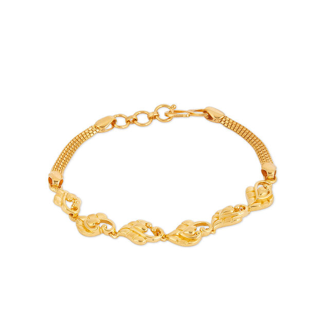 Tanishq 22KT Gold Bracelet for Women 