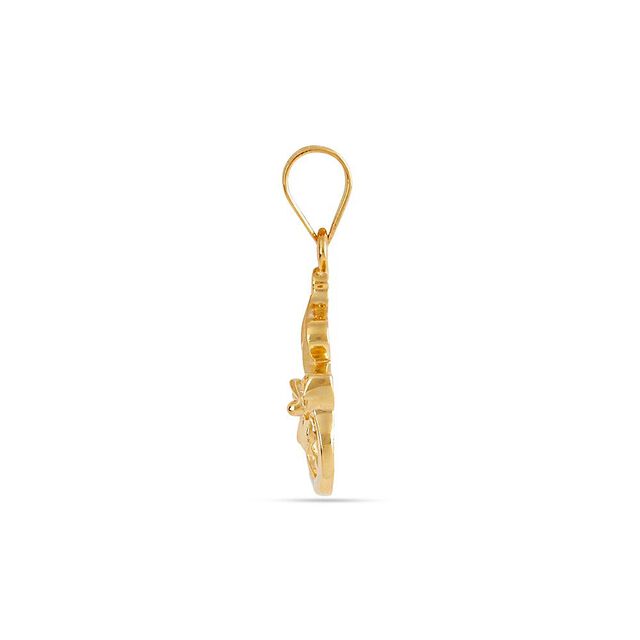 Blooming Grace Gold Pendant 3
