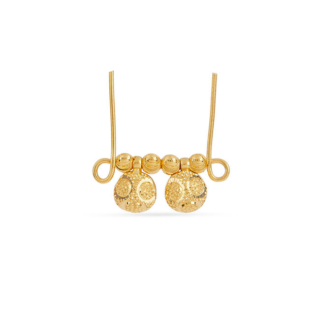 Tanishq 22KT Gold Pendant for Women 