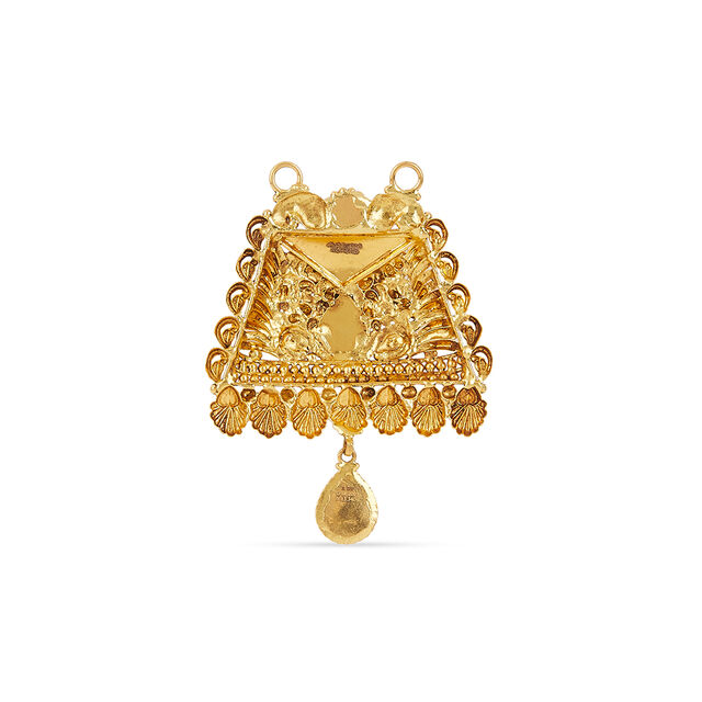 Tanishq 22KT Gold Pendant for Women 3