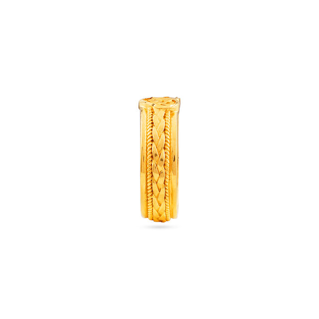 Tanishq 22 KT Gold Finger Ring for Women