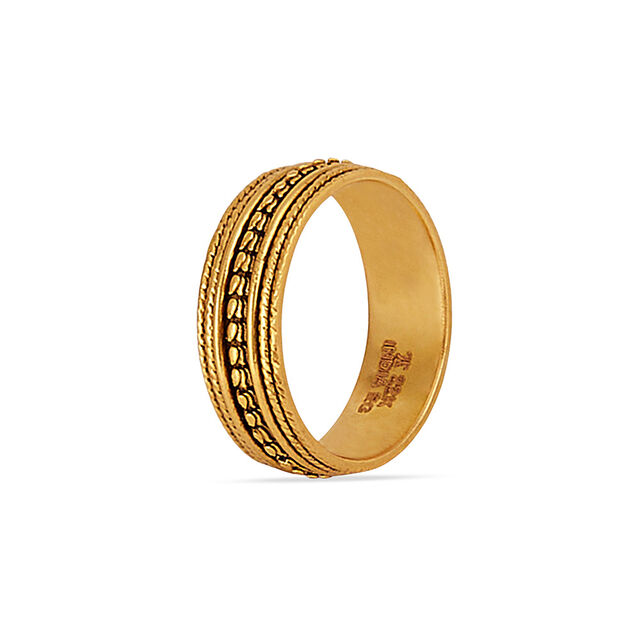 Tanishq 22KT Gold Finger Ring for Women 2