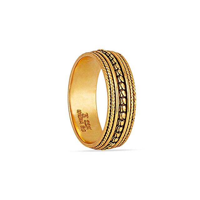 Tanishq 22KT Gold Finger Ring for Women 3