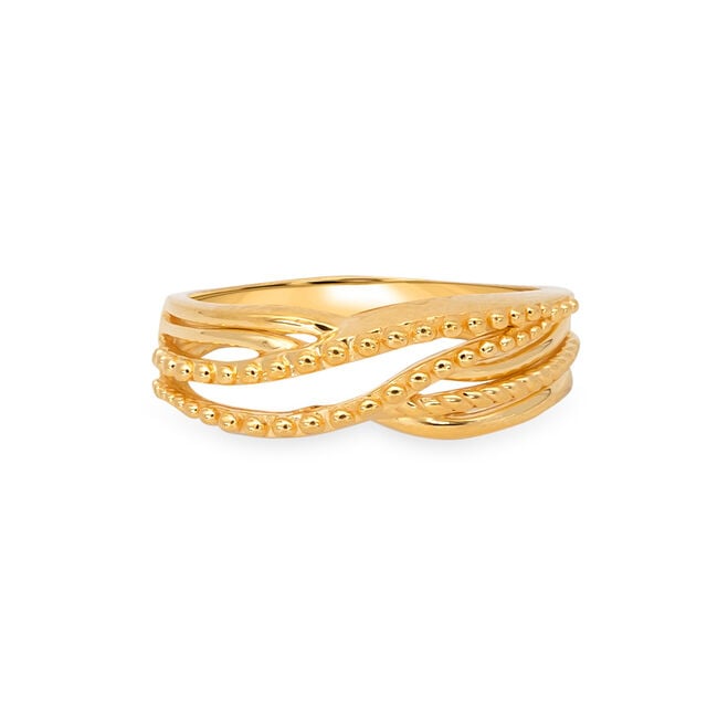 Tanishq 22 Karat Gold Finger Ring 