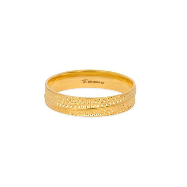 Tanishq 22KT Gold Finger Ring for Women 