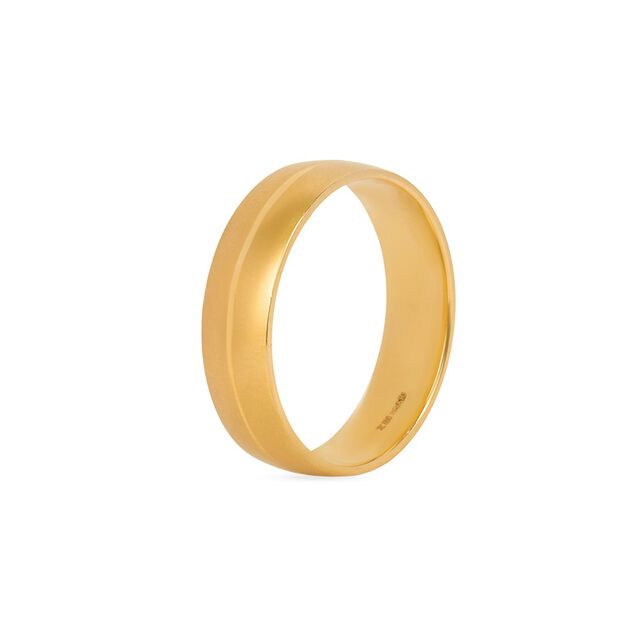 Tanishq 22KT Gold Finger Ring for Men 2