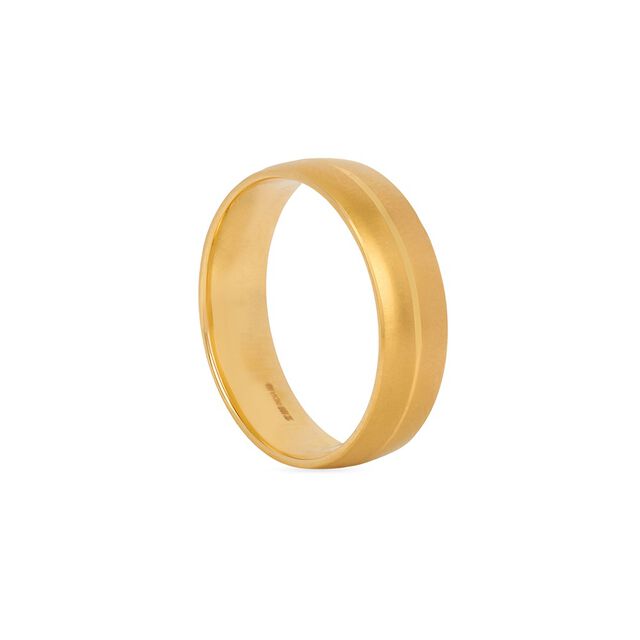 Tanishq 22KT Gold Finger Ring for Men 3