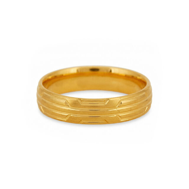Tanishq 22KT Gold Finger Ring for Women 