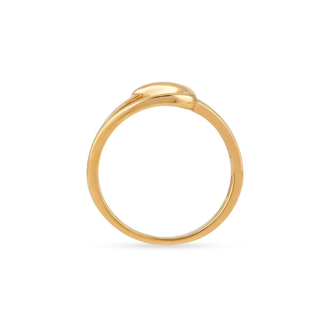 Tanishq Leaf Wrap Ring 4