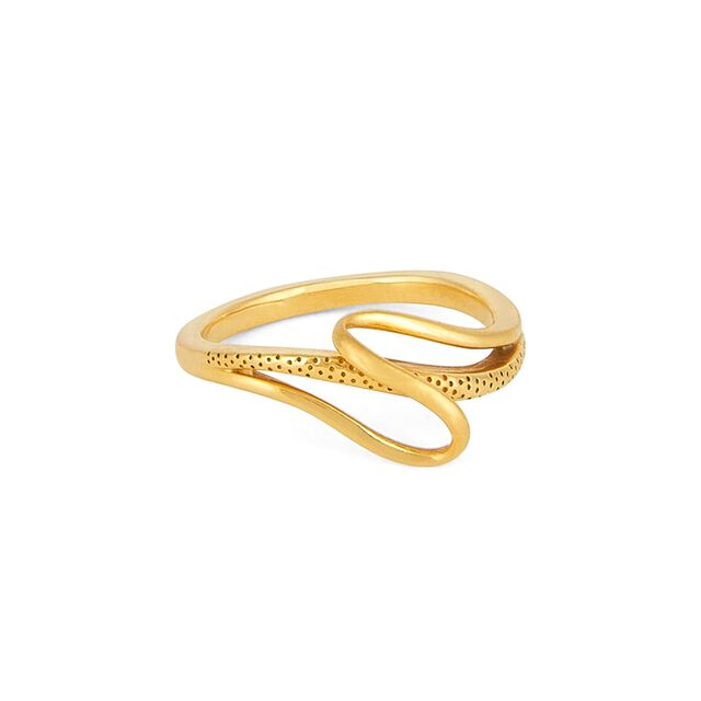 Tanishq 22KT Gold Finger Ring 