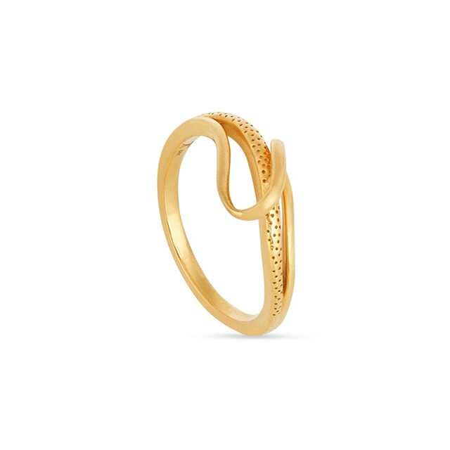 Tanishq 22KT Gold Finger Ring 2