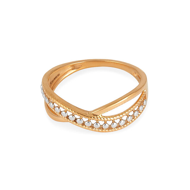 Tanishq 22KT Gold Finger Ring for Women 