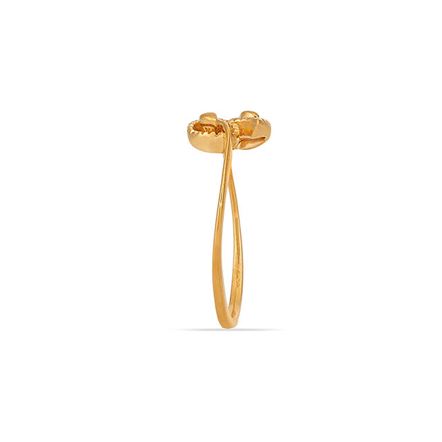 Tanishq 22KT Gold Finger Ring for Women 2