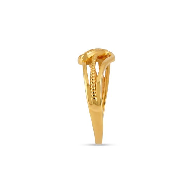 Tanishq 22KT Gold Finger Ring for Women 3