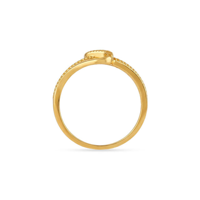 Tanishq 22KT Gold Finger Ring for Women 4