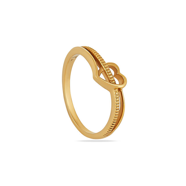 Tanishq 22KT Gold Finger Ring for Women 3