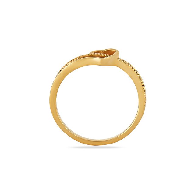 Tanishq 22KT Gold Finger Ring for Women 4