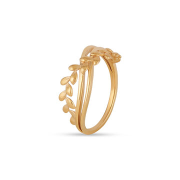 Tanishq 22KT Gold Finger Ring for Women