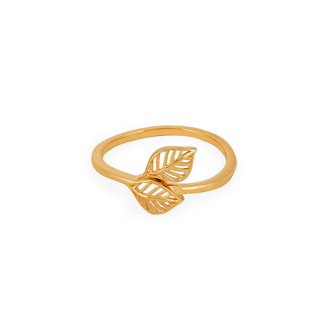 Tanishq 22KT Gold Finger Ring for Women 